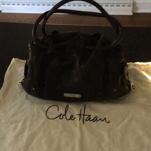 Cole Haan brown leather handbag
